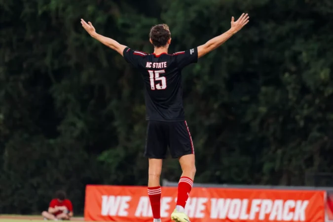 Aidan Payne’s Brace Helps Wolfpack Record 2-2 Draw at California