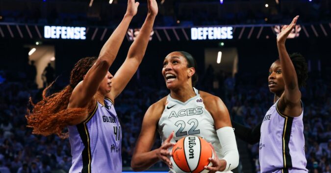A’ja Wilson wins her third straight WNBA MVP and record fifth overall