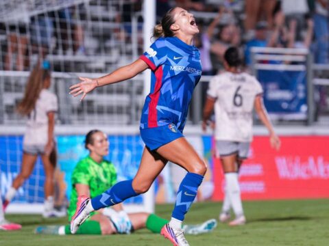 Ashley Sanchez looks to continue career year with NWSL scoring record, Courage playoff berth
