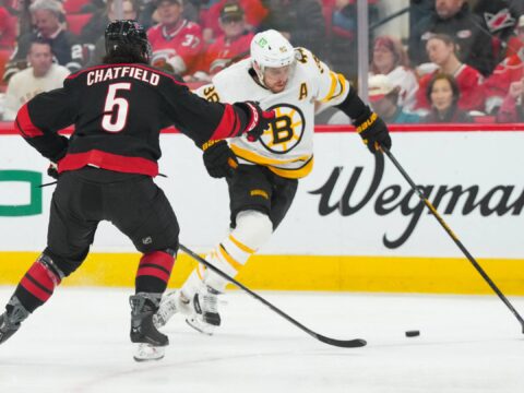 At home for the first time in 2 weeks, the top teams in the East collide in Raleigh