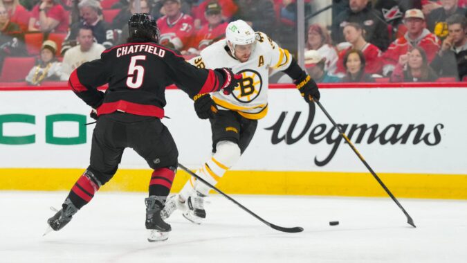 At home for the first time in 2 weeks, the top teams in the East collide in Raleigh