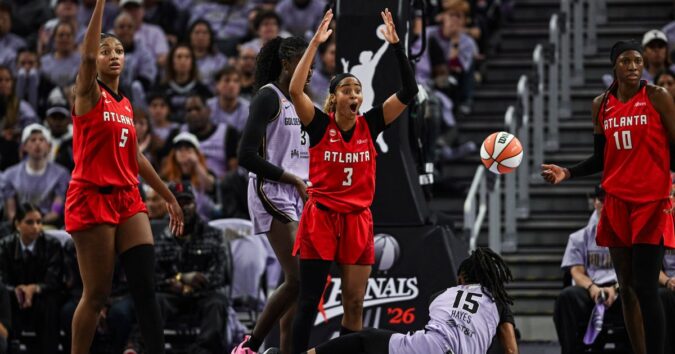 Atlanta Dream beat the Golden State Valkyries 97-71 for a 2-1 lead in the WNBA Finals