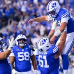 Bachmeier leads winning drive, No. 8 BYU outlasts No. 2 Notre Dame 28-24