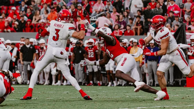 Bailey’s Career Day, Turnover-Hungry Defense Propels Pack Past Louisville