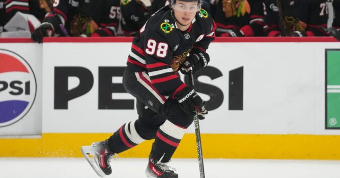 Blackhawks star Connor Bedard makes his season debut against the Penguins