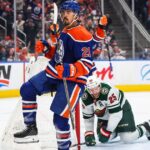 Bouchard scores in OT to lift the Oilers past the Wild, 4-3