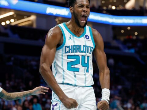 Brandon Miller scores career-high 39 points as Hornets beat Wizards 110-103