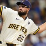 Brewers' Aaron Ashby breaks postseason scoreless relief record as World Series Game 4 goes to extras