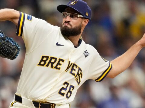 Brewers lefty Aaron Ashby nears postseason scoreless relief record with World Series save Brewers lefty Aaron Ashby nears postseason scoreless relief record with World Series save