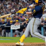Brewers stun Dodgers with back-to-back homers in 7th inning and take 3-0 lead in NLCS with 6-2 win