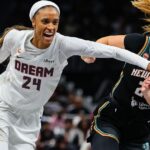 Canada's big day, team defense carries Dream to 92-82 win over Liberty in WNBA semifinals