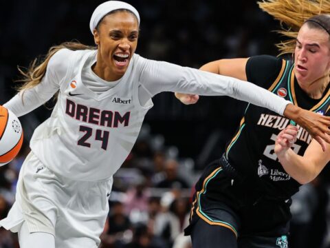 Canada’s big day, team defense carries Dream to 92-82 win over Liberty in WNBA semifinals