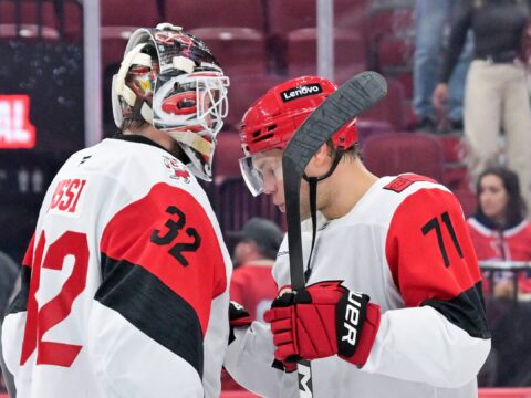 Carolina claims victory once more in Montreal after overcoming a sluggish start
