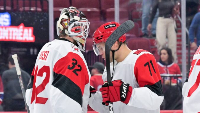 Carolina claims victory once more in Montreal after overcoming a sluggish start