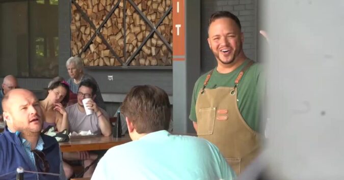 Carolina Hurricanes players form bond with local BBQ chef Christopher Prieto 