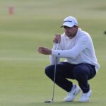 Casey Jarvis holes out for eagle and builds a two-shot lead in the Dunhill Links