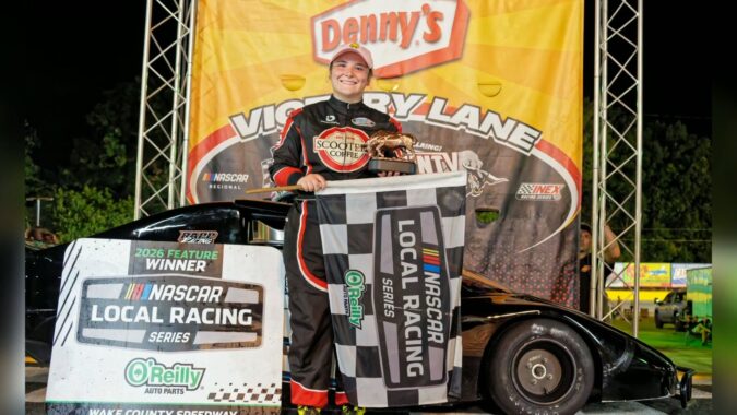 Clayton’s Salina McFadyen chases NASCAR dreams at Wake County Speedway