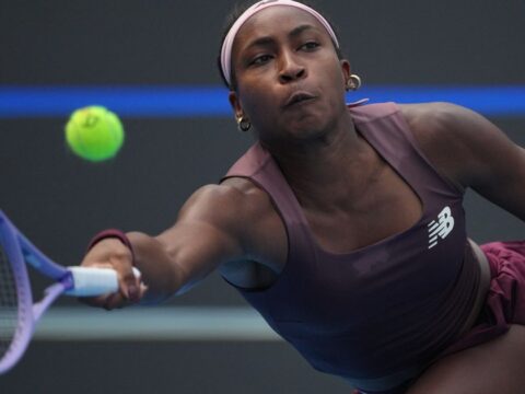 Coco Gauff advances to the third round at the WTA’s China Open