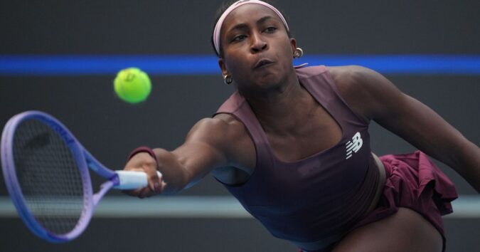 Coco Gauff advances to the third round at the WTA’s China Open