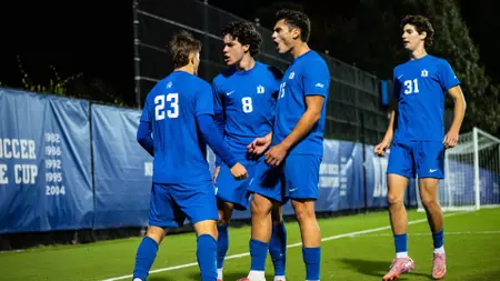 Congleton Scores Twice in Duke’s 2-2 Draw vs. No. 16 North Carolina