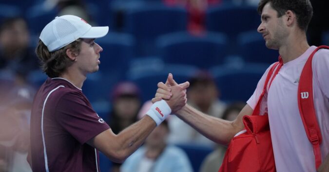 De Minaur reaches China Open final with Djokovic playing Medvedev next