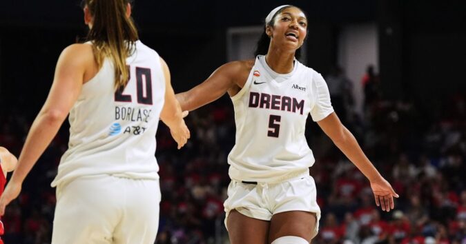 Dream star forward Angel Reese voted WNBA Defensive Player of the Year