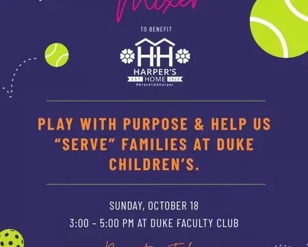 Duke Men’s Tennis Partners with Harper’s Home