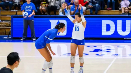 Duke Sweeps Clemson, 3-0 Duke Sweeps Clemson, 3-0