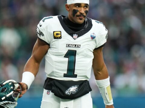 Eagles rule out quarterback Jalen Hurts for Sunday’s game against Carolina with a blood clot