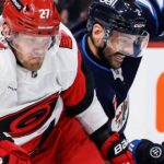 Ehlers’ power-play winner lifts Hurricanes past Jets 3-2 for 7th straight win