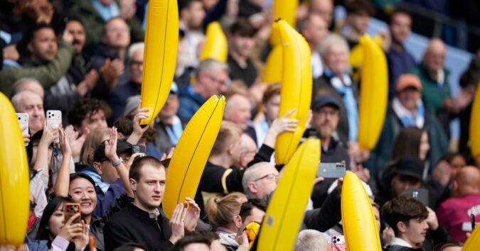 From inflated revenues to inflatable bananas: A look at the bizarre craze at scandal-hit Man City