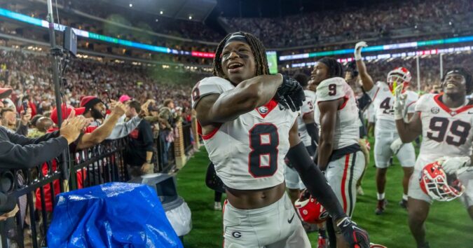 Georgia takes over at No. 1 in AP Top 25 with Notre Dame, Miami next; Oregon is out of the poll