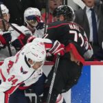 Hall and Jarvis get injury updates, while the rookies join the Hurricanes on the ice