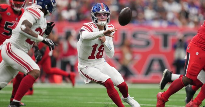 J.J. McCarthy validates the Giants’ decision to make a quarterback change so soon
