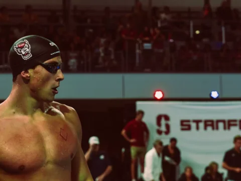 Jerry Fox Named ACC Swimmer of the Week for Second Time This Season