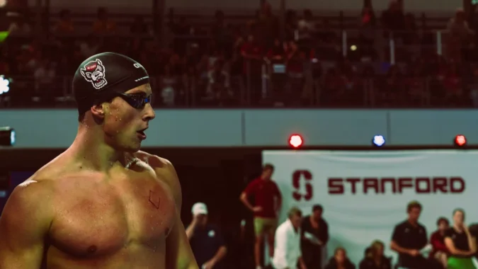 Jerry Fox Named ACC Swimmer of the Week for Second Time This Season