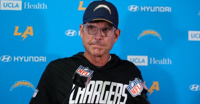 Jim Harbaugh looking for answers in all aspects of the Chargers’ struggling offense
