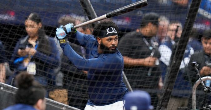 Junior Caminero injures foot during Rays’ rally but says he’ll play in World Series Game 5