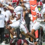 Keelon Russell accounts for 4 TDs as No. 7 Alabama routs No. 16 Mississippi State 56-23