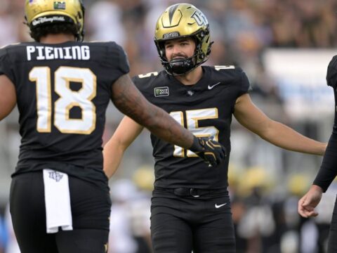 Keyone Jenkins throws TD pass in double OT and UCF knocks off No. 2 BYU 39-31