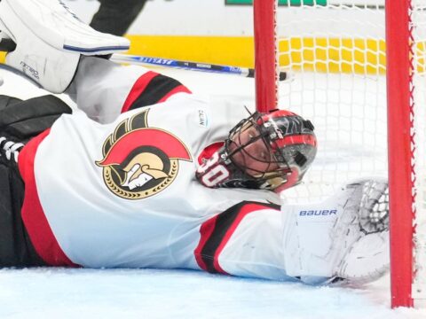 Kings beat Senators 6-5 in OT after blowing a 4-goal lead in the 3rd period