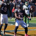 Kyle Monangai scores 2 TDs as the Chicago Bears beat the New York Jets 23-12