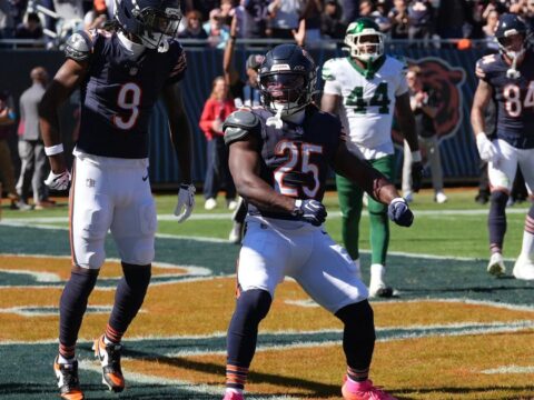 Kyle Monangai scores 2 TDs as the Chicago Bears beat the New York Jets 23-12 Kyle Monangai scores 2 TDs as the Chicago Bears beat the New York Jets 23-12