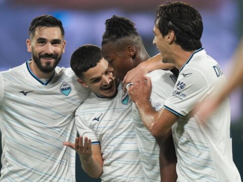 Lazio routs 10-man Sassuolo 6-2 to stay top of Serie A, Mainz dumped out of German Cup by Bochum Lazio routs 10-man Sassuolo 6-2 to stay top of Serie A, Mainz dumped out of German Cup by Bochum