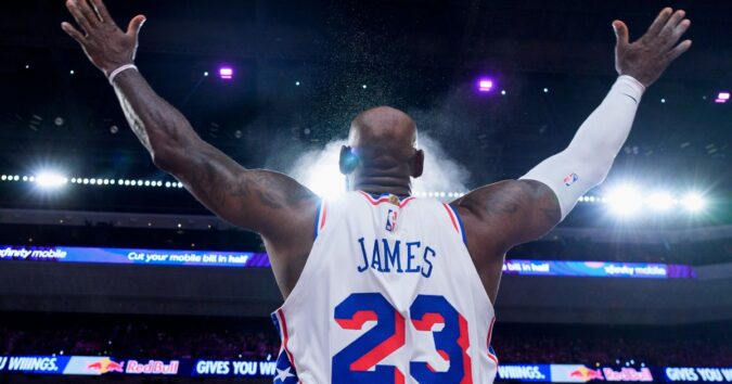 LeBron James is in Philly and that’s a good thing. The 76ers title hopes still ride on Joel Embiid LeBron James is in Philly and that’s a good thing. The 76ers title hopes still ride on Joel Embiid