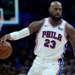 LeBron James is set to open his 24th season in New York when his 76ers visit the Knicks
