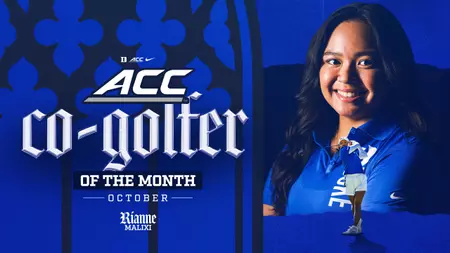 Malixi Named ACC Women’s Co-Golfer of the Month Malixi Named ACC Women’s Co-Golfer of the Month