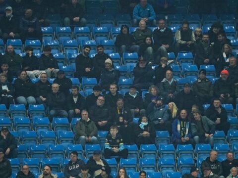 Man City fans stay away from 5-1 Champions League rout of AEK Athens Man City fans stay away from 5-1 Champions League rout of AEK Athens