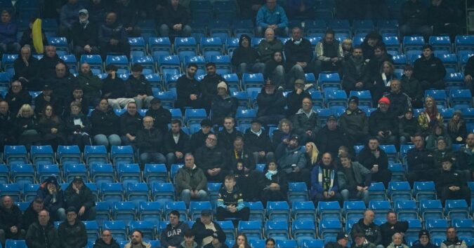 Man City fans stay away from 5-1 Champions League rout of AEK Athens