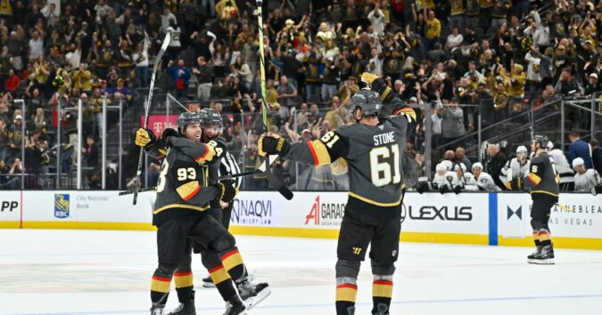 Marner scores on OT power play to lift the Golden Knights past the Kings, 2-1